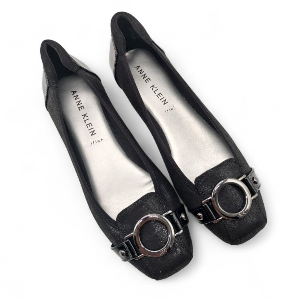 Anne Klein Umeko Women's Size 10.5 M Snip Toe Ballet Flats